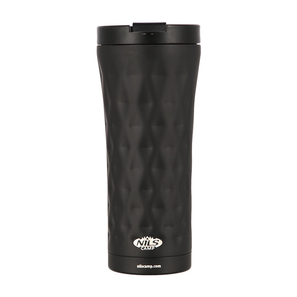 NCB44 BLACK THERMAL MUG NILS CAMP