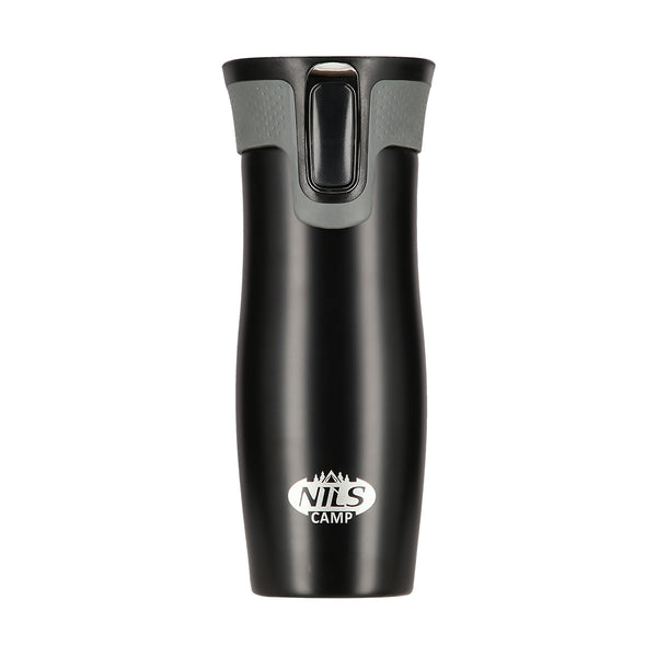 NCC03 BLACK THERMAL MUG NILS CAMP