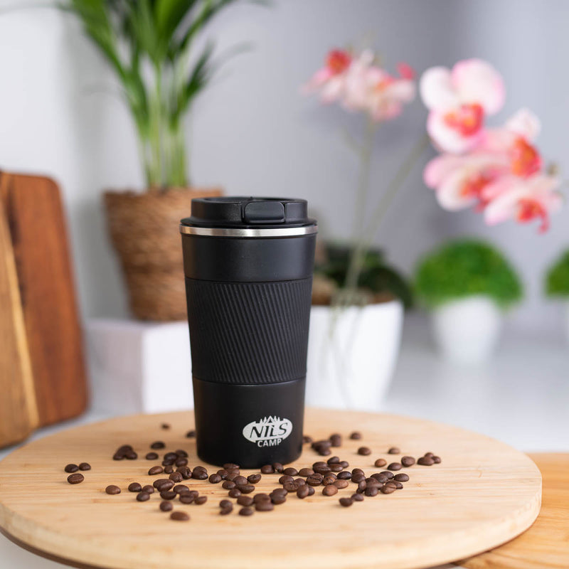 NCC09 BLACK THERMAL MUG NILS CAMP