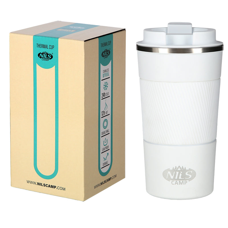 NCC09 WHITE THERMAL MUG NILS CAMP