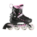 NH10905 4in1 PINK LED SIZE S(31-34) SKATING BLADES WITH HOCKEY BLADE NILS EXTREME