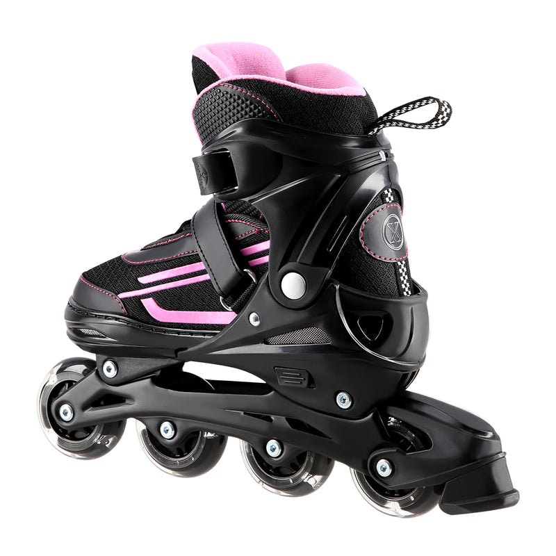 NJ19803A LED PINK SIZE M(35-38) NILS EXTREME INLINE SKATES