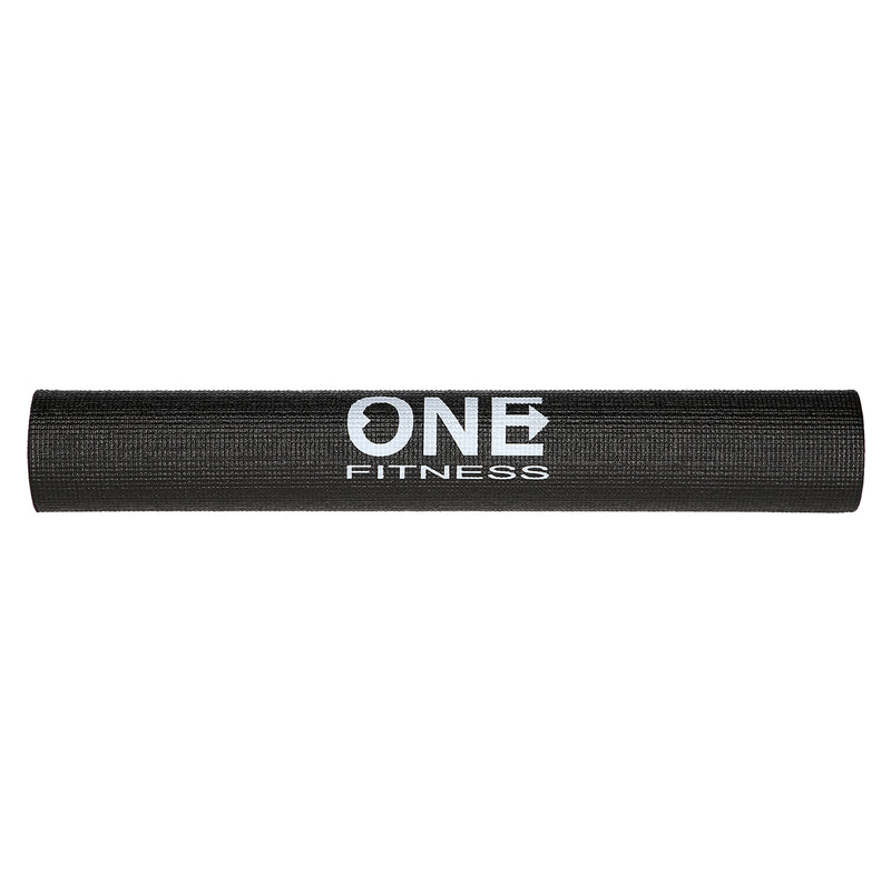 YM01 BLACK ONE FITNESS YOGA MAT