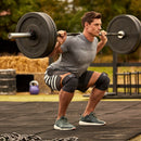 Reebok oporné pásky na kolena, černé RAAC-16060BK