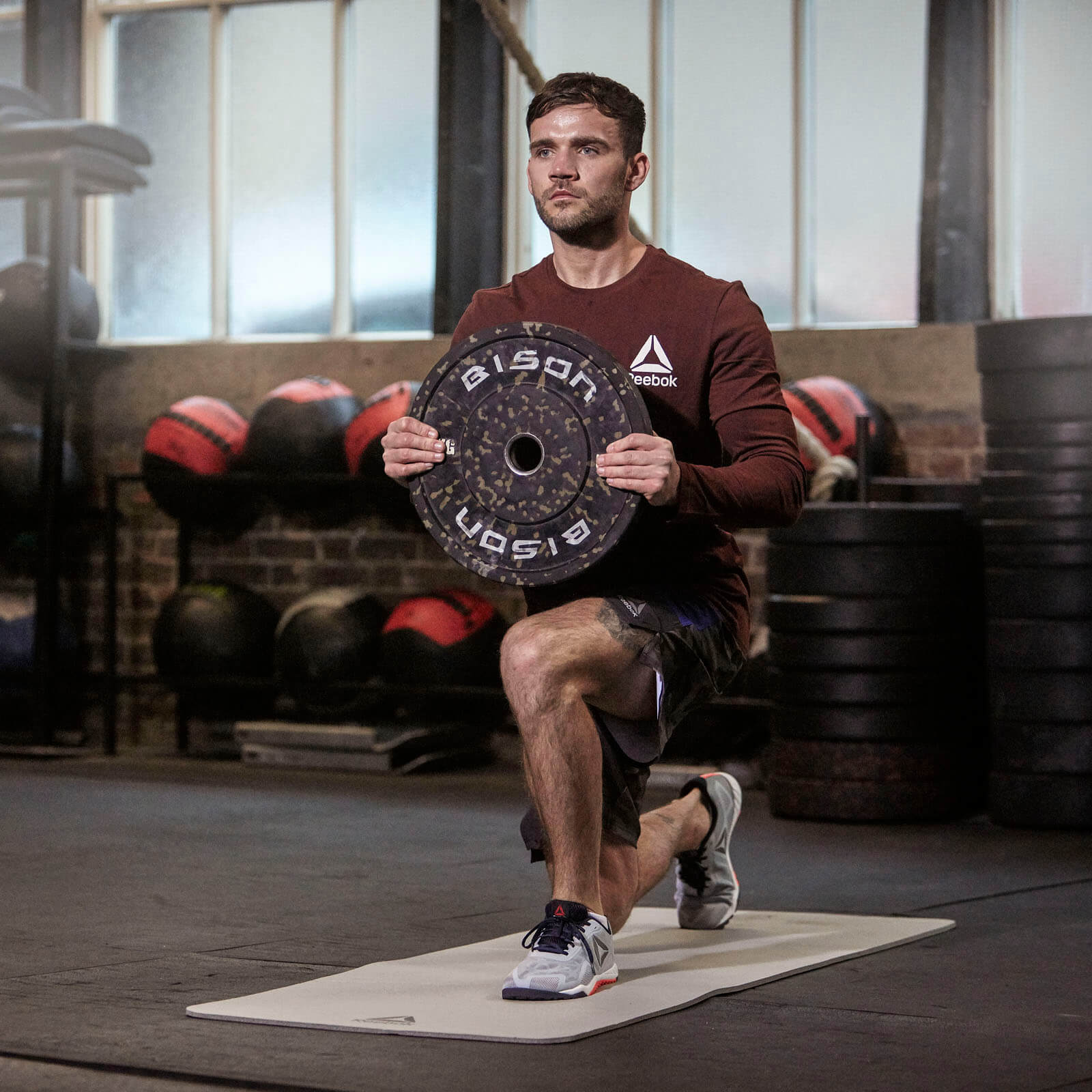REEBOK TRÉNINKOVÁ PODLOŽKA 7 MM ŠEDÁ RAMT-11014GR