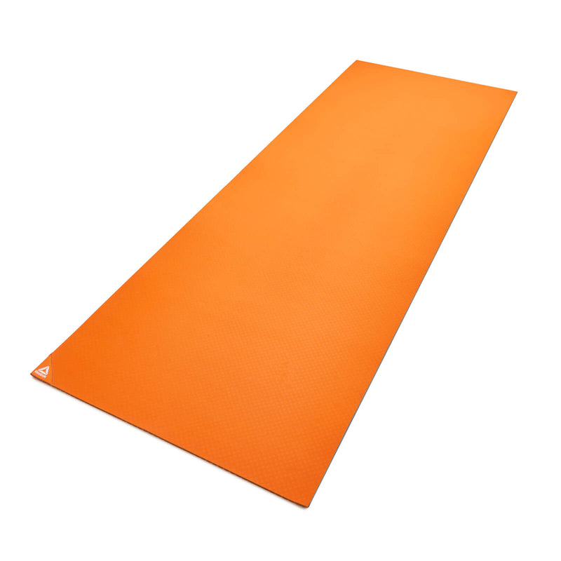 REEBOK MATA TRENINGOWA PODWÓJNA 5 MM SZARY/POMARAŃCZ RAMT-13014OR