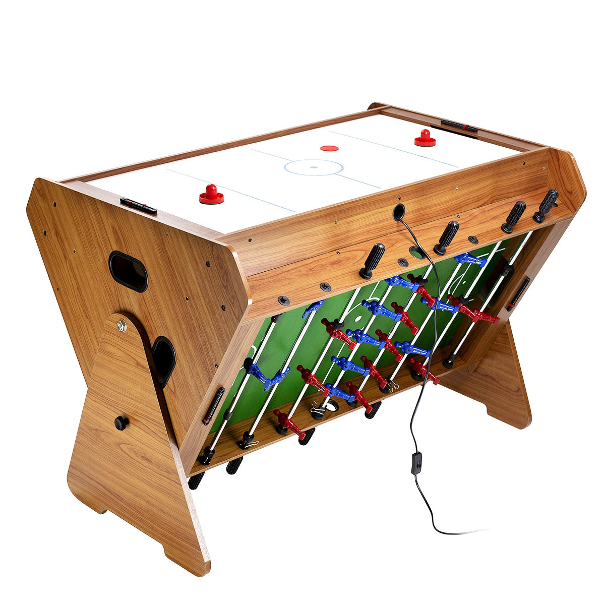 SDG SADA 3v1 HERNÍ STOLNÍ BILLIARD, STOLNÍ FOTBAL, PŘIPOJENÍ NA VZDUCH NILS FUN