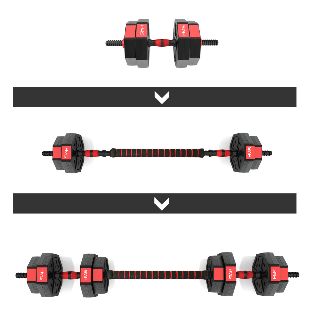 SGK15 COMPOSITE BARBELL 15 KG HMS
