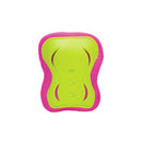 H320 RÓŻOWO-LIMONKOWY ROZM. L  ZESTAW OCHRANIACZY NILS EXTREME