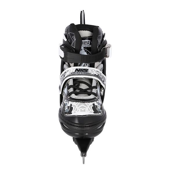 NH10927 A 2in1 BLACK SIZE L(39-42) SKATING BLADES WITH HOCKEY BOARD NILS EXTREME