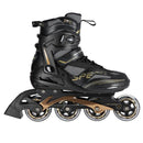 NA2150 BLACK-GOLD SIZE 37 NILS EXTREME ROLLER SKATES