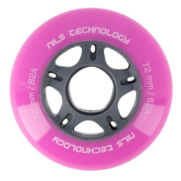 PU 72x24 82A PINK WHEELS (4 pcs.) NILS EXTREME