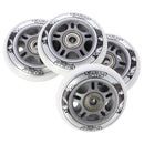 PU 80x24 82A BÍLÁ N (4 ks) + ABEC-7 (8 ks) NILS EXTREME SET