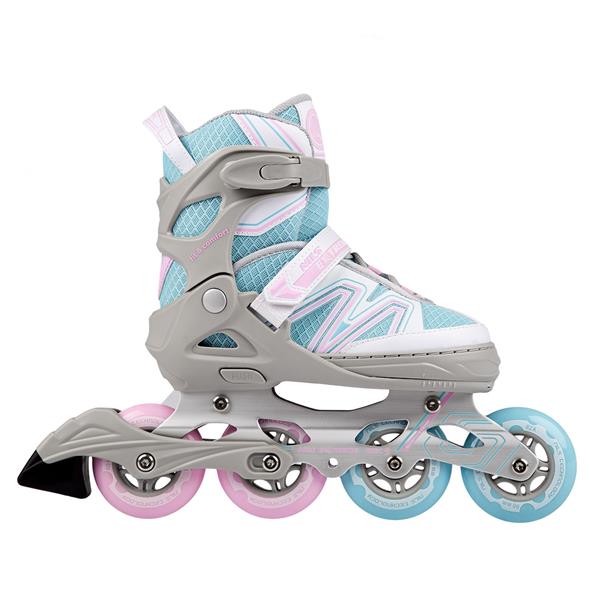 NA14169 A BLUE-GREY SIZE S (31-34) NILS EXTREME INLINE SKATES