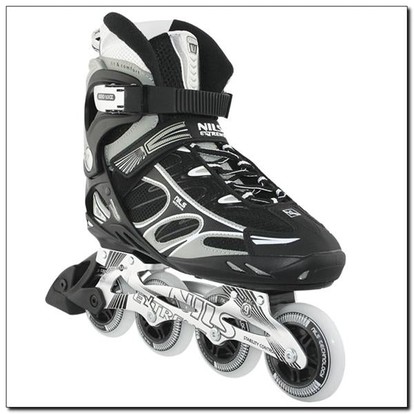 NA5003 S BLACK SIZE 41 NILS EXTREME ROLLER SKATES