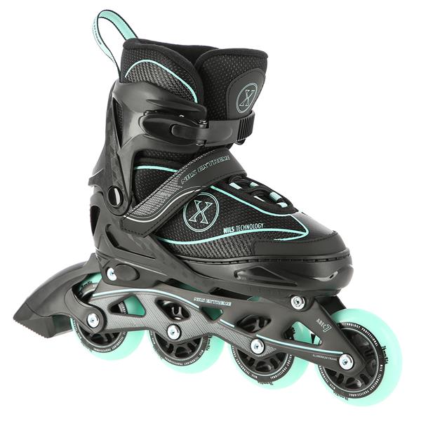 NA11008 BLACK-MINT SIZE L (39-42) NILS EXTREME INLINE SKATES