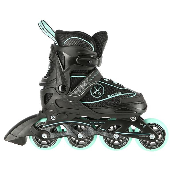 NA11008 BLACK-MINT SIZE L (39-42) NILS EXTREME INLINE SKATES