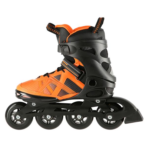 NA14112 BLACK-ORANGE SIZE 44 NILS EXTREME INLINE SKATES