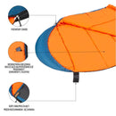 NC2012 ČERNO-NÁMOŘNICKY MODRÝ SPACÍ PYTEL NILS CAMP