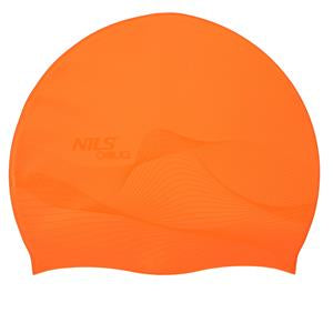 G-TYPE MEN F202 ORANGE PATTERN SILICONE CAP NILS AQUA