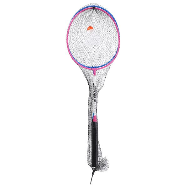 NRZ001 OCELOVÁ / BADMINTONOVÁ SADA 2 RAKET + NILS SHUTTLE