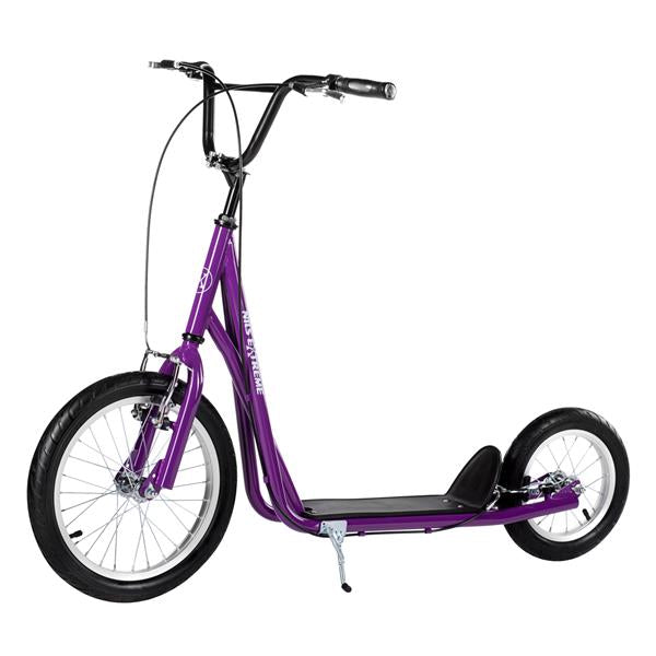 WH119 VIOLET 16/12'' SCOOTER WITH PUMPED WHEELS NILS EXTREME