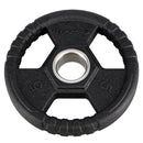 TOH05 BLACK OLYMPIC PLATE RUBBER-COATED 5 KG HMS