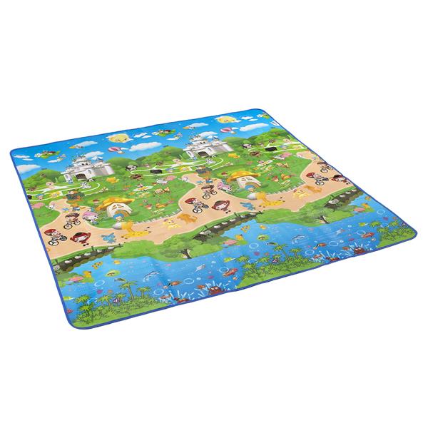 Dětská pikniková deka NC8007 180x180 PVC EPE ALU NILS CAMP