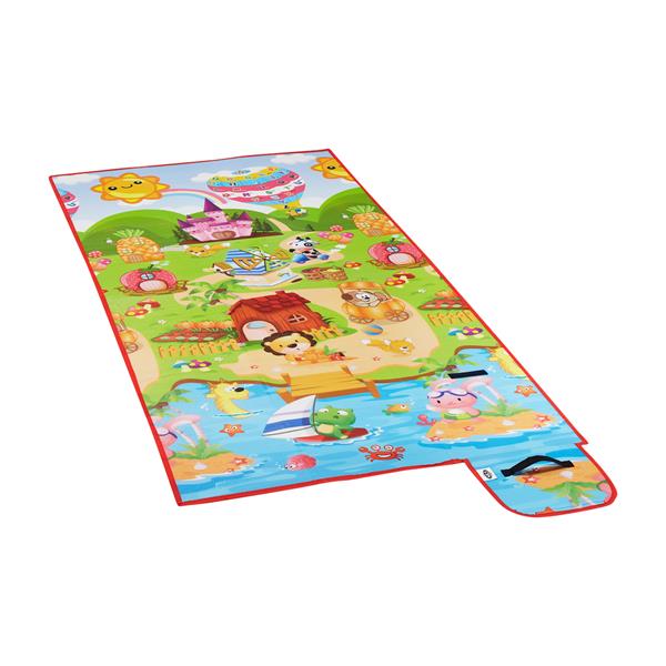 NC1099 CHILDREN'S PICNIC BLANKET 90x178 CM PP+ALU NILS CAMP