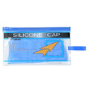 Dámská silikonová čepice G-TYPE F224 s modrým vzorem, Spurt