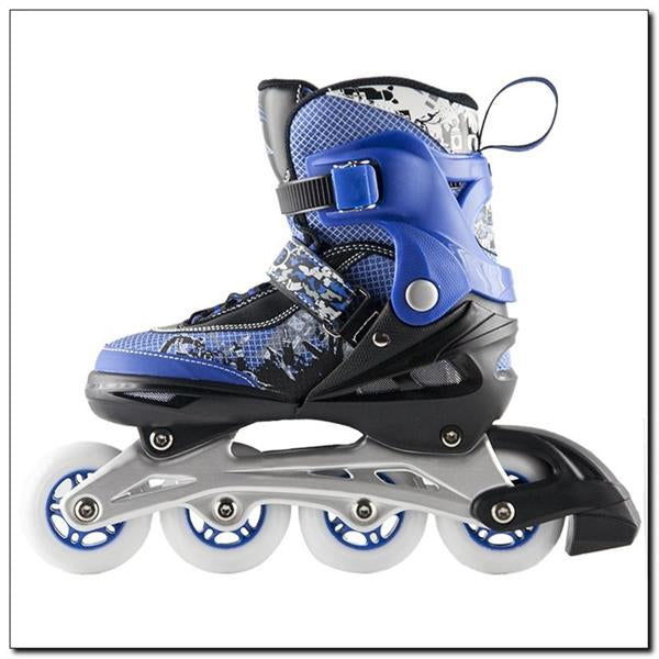 NA0329 A BLUE SIZE L (38-41) NILS EXTREME INLINE SKATES