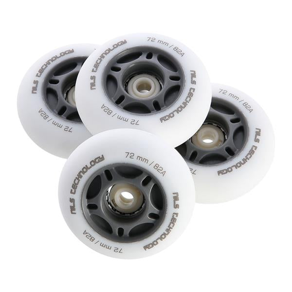 PU 72x24 82A LED-3 BÍLÁ KOLA (4 ks) NILS EXTREME