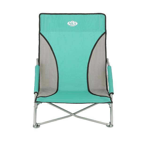 NC3035 GREEN-GREY NILS CAMP BEACH CHAIR