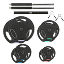 GSPO40 (2 CZĘŚCI) 42 KG SZTANGA / TALERZE KOMPOZYT ONE FITNESS