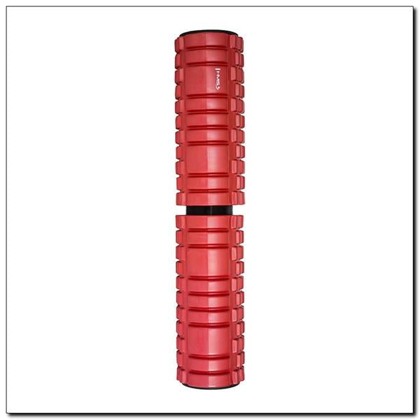 FS112 ČERVENÝ 68CM ZKROUCENÝ FITNESS VÁLEC HMS