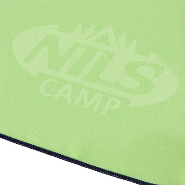 NCR11 GREEN MICROFIBER TOWEL 140x70 cm NILS CAMP