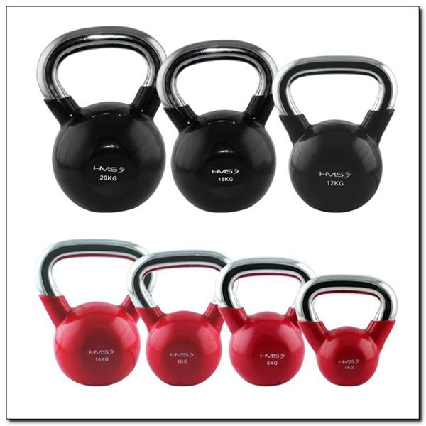 KTC04 RED CHROME KETTLEBELL HANDLE CAST IRON HMS