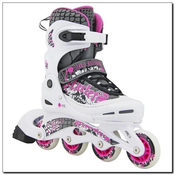 NJ2117 A RŮŽOVÁ VELIKOST S (30-33) INLINE BRUSLÍ NILS EXTREME