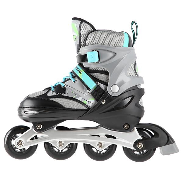 NA10602 BLACK SIZE S (31-34) NILS EXTREME INLINE SKATES