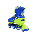 NA1015 A SET BLUE SIZE M (35-38) NILS EXTREME INLINE SKATES SET
