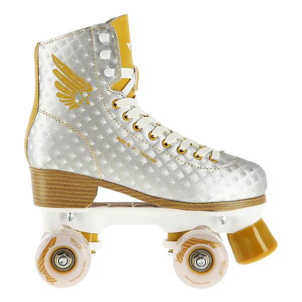 NQ14198 SILVER-GOLD SIZE 41 NILS EXTREME ROLLER SKATES