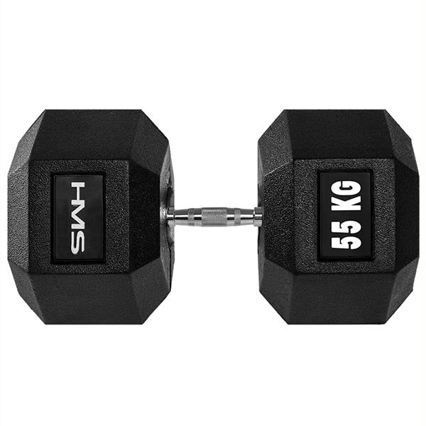 HEX PRO 55 KG HMS DUMBBELL