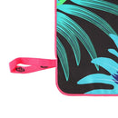 Ručník z mikrovlákna s motivem listů NCR14 160x80 cm NILS CAMP