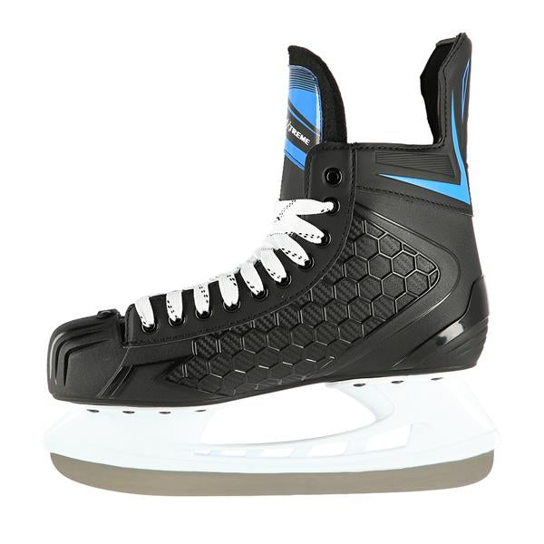 NH8588 BLACK/BLUE SIZE 38 NILS EXTREME HOCKEY SKATES