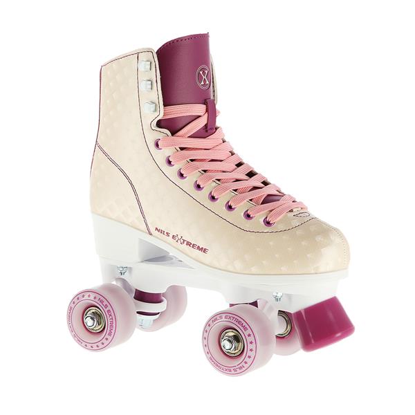 NQ14110 CREAM SIZE 35 NILS EXTREME ROLLER SKATES