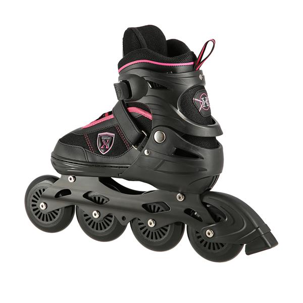 NA19088 BLACK-PINK SIZE S (31-34) NILS EXTREME INLINE SKATES