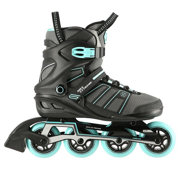 NA14217 BLACK-MINT SIZE 39 NILS EXTREME ROLLER SKATES