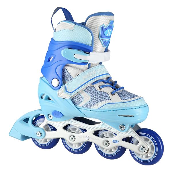 NA14198 BLUE-NAVY SIZE L(39-42) NILS EXTREME INLINE SKATES