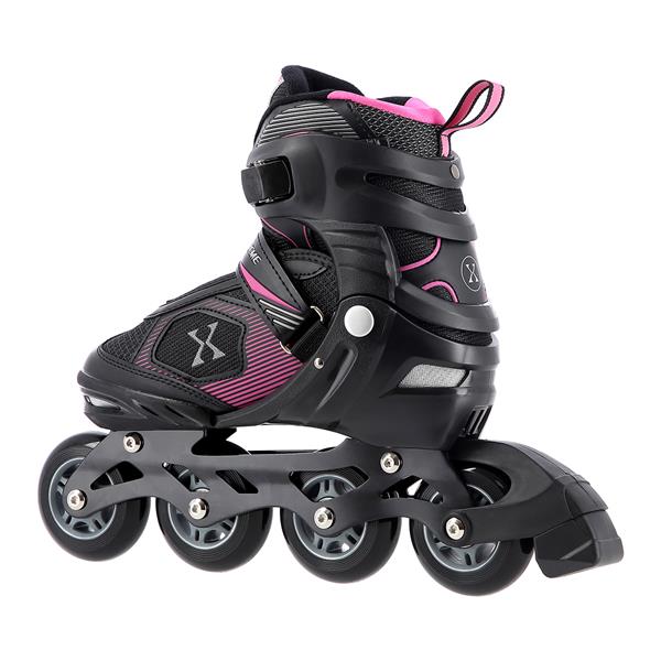 NA9080 BLACK/PURPLE SIZE S (31-34) NILS EXTREME INLINE SKATES