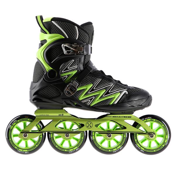 NA8660 GREEN SIZE 37 NILS EXTREME ROLLER SKATES